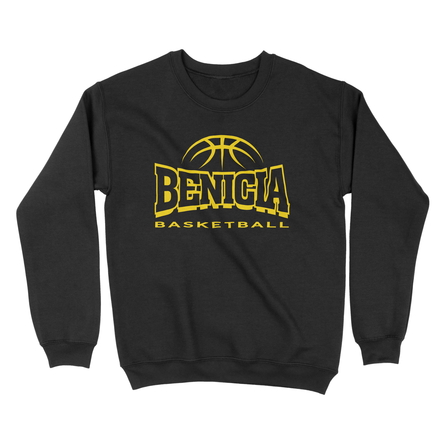 Benicia Basketball Crewneck Sweatshirt