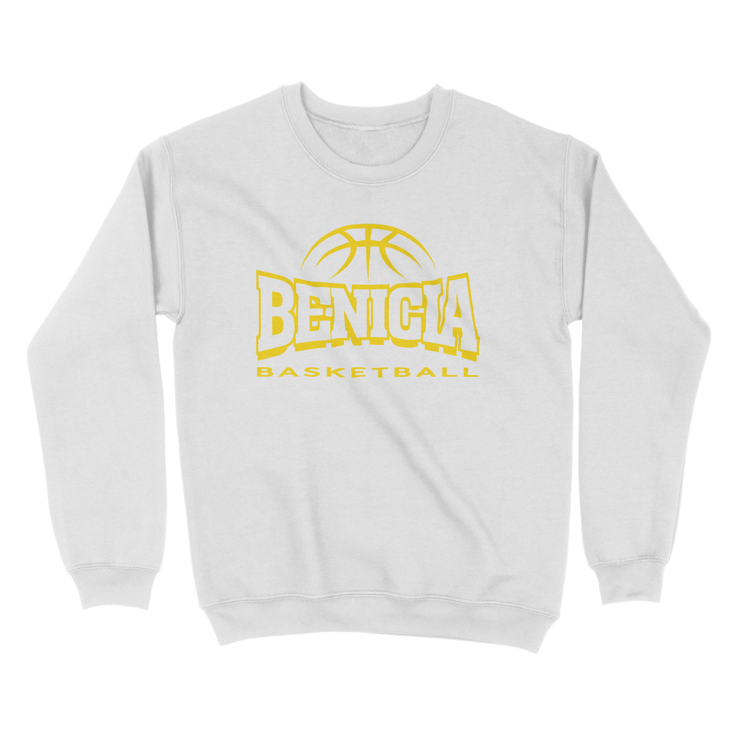 Benicia Basketball Crewneck Sweatshirt