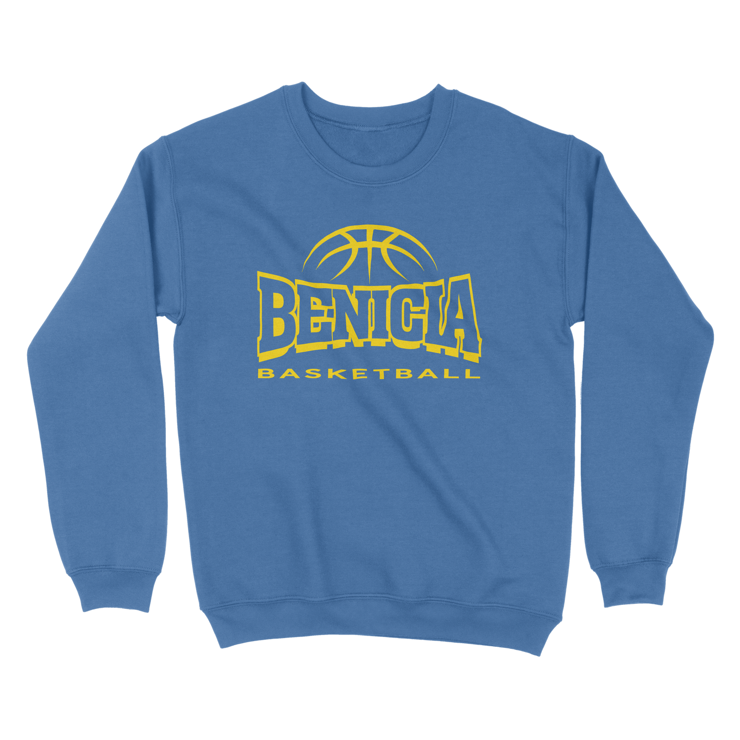 Benicia Basketball Crewneck Sweatshirt