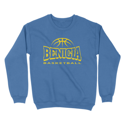 Benicia Basketball Crewneck Sweatshirt