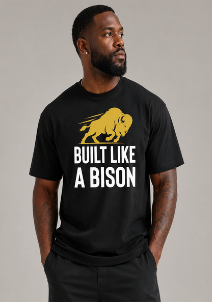 Built Like A Bison Tee