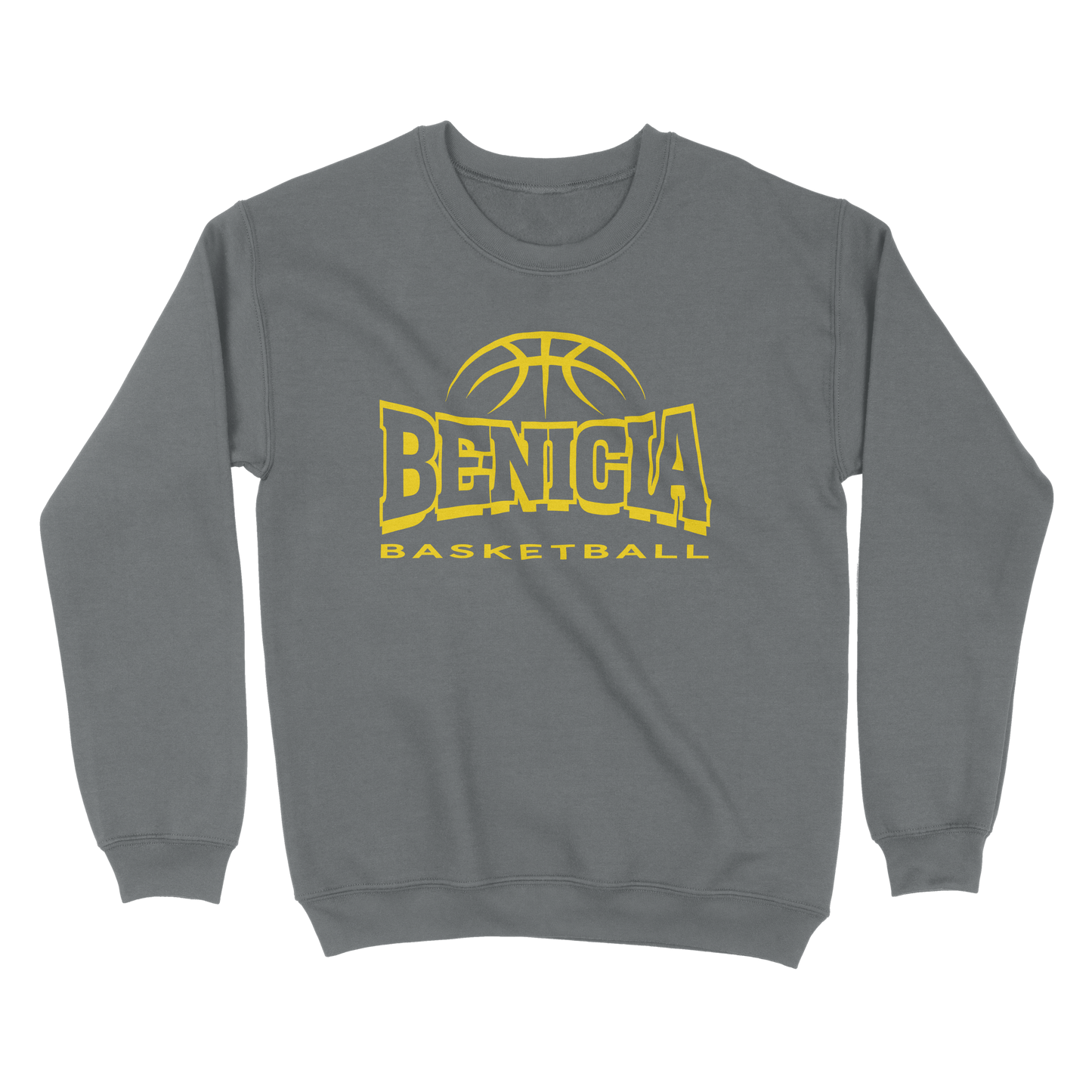 Benicia Basketball Crewneck Sweatshirt