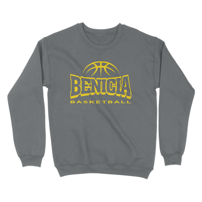 Benicia Basketball Crewneck Sweatshirt